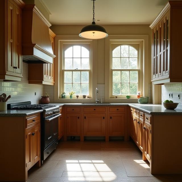 Victorian kitchen before renovation